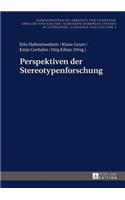 Perspektiven Der Stereotypenforschung