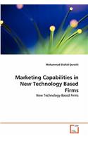 Marketing Capabilities in New Technology Based Firms