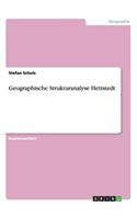 Geographische Strukturanalyse Hettstedt