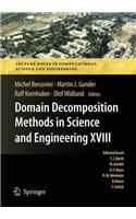 Domain Decomposition Methods in Science and Engineering XVIII