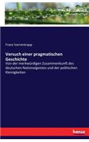 Versuch einer pragmatischen Geschichte