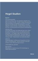 Hegel-Studien / Hegel-Studien Band 12 (1977)