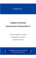 Arglistige Täuschung ? Kundenrechte bei Reisegebühren !