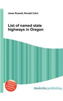 List of Named State Highways in Oregon