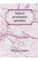 Select Academic Speaker