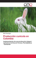 Producción cunícola en Colombia