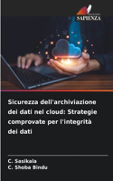 Sicurezza dell'archiviazione dei dati nel cloud
