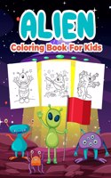Alien Coloring Book for Kids