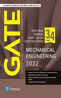 GATE Topic-wise Previous Years' Solved Question Papers Mechanical Engineering 2022 | By Pearson