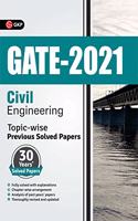 Gate 2021 Topic-Wise Previous Solved Papers 30 Years' Solved Papers Civil Engineering