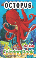 Octopus coloring book for kids