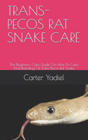 Trans-Pecos Rat Snake Care