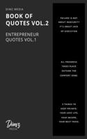 Book of Quotes Vol.2: Entrepreneur Quotes Vol.1