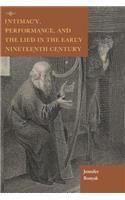 Intimacy, Performance, and the Lied in the Early Nineteenth Century