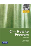 C++ How to Program
