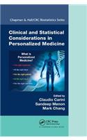 Clinical and Statistical Considerations in Personalized Medicine