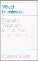 Paganini Variations for Solo Piano and Orchestra