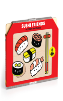 Sushi Friends Wooden Tray Puzzle