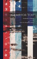 Gems for you; From New Hampshire Authors