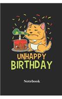 Unhappy Birthday Notebook