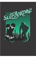 Skateboarding Skating Notebook Journal: Skateboarding Skating Notebook Journal Gift Dot Grid 6 x 9 120 Pages