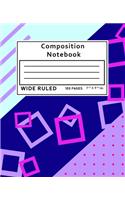 Composition Notebook Wide Ruled