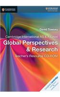 Cambridge International AS & A Level Global Perspectives & Research Teacher's Resource CD-ROM