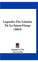 Legendes Des Litanies De La Sainte-Vierge (1863)