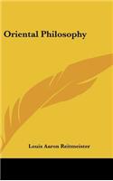 Oriental Philosophy