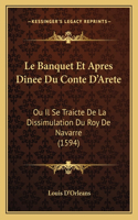 Le Banquet Et Apres Dinee Du Conte D'Arete
