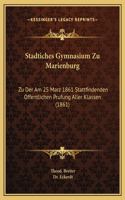 Stadtiches Gymnasium Zu Marienburg
