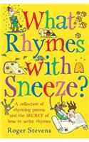 What Rhymes With Sneeze?