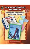 Document-Based Questions for Reading Comprehension and Critical Thinking