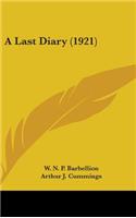 Last Diary (1921)