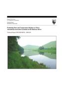 Predicting Flow and Temperature Regimes at Three Alasmidonta heterodon Locations in the Delaware River