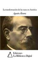 La transformación de las razas en América