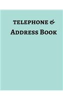 Telephone & Address Book: (11 Large Print)