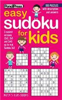 Easy Sudoku Puzzles Book for Kids