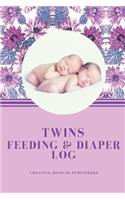 Twins Feeding & Diaper Log