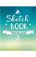 Sketch Book Traveling: Dot Grid Journal Notebook