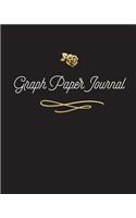 Graph Paper Journal: 150 Graph Pages, 8"x10", 1/4 Inch Grid, Professionally Designed