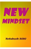 New Mindset, Change Your Mindset Notebook 2020, New Year Gift