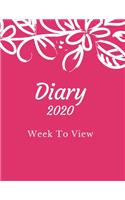 Diary 2020 Week To View