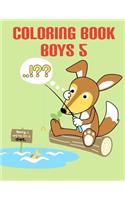 Coloring Book Boys 5