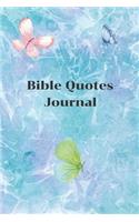 Bible Quotes Journal