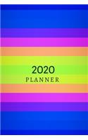 2020 Planner: Personal Daily, Weekly & Monthly Organizer Planner with Tabs January - December 2020