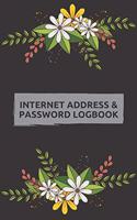 Internet Password Book with Tabs Keeper Manager And Organizer You All Password Notebook Flora: Internet password book password organizer with tabs alphabetical(48 Internet Password Book with Tabs Collections)