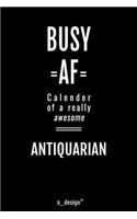 Calendar 2020 for Antiquarians / Antiquarian