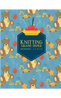 Knitting Graph Paper Notebook - 2: 3 Ratio: Knitters Graph Paper, Knitters Notebook, Blank Knitting Pattern Books, Cute Birthday Cover(25 Knitting Graph Paper Notebooks)