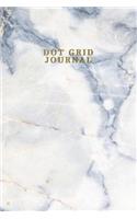 Dot Grid Journal: Marble + Gold Notebook - 110-Page Small Dot Grid Journal for Drawing Doodling Journaling Writing Notes - 6 X 9 Matte Softback Cover
